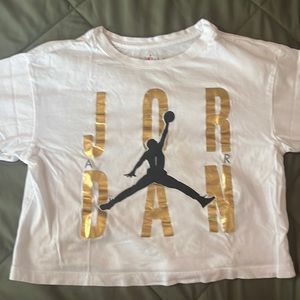 Jordan Girl's Air Cropped Tee